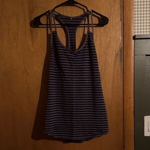 Striped Racerback Tank Top